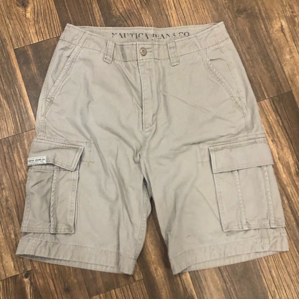 Nautica Jeans Co Men’s Sz 30 Cargo Shorts Khaki